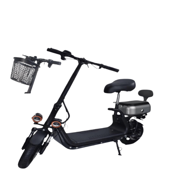 صورة سكوتر أبو سلة 12 – تصميم مريح مع إضاءة وشاشة